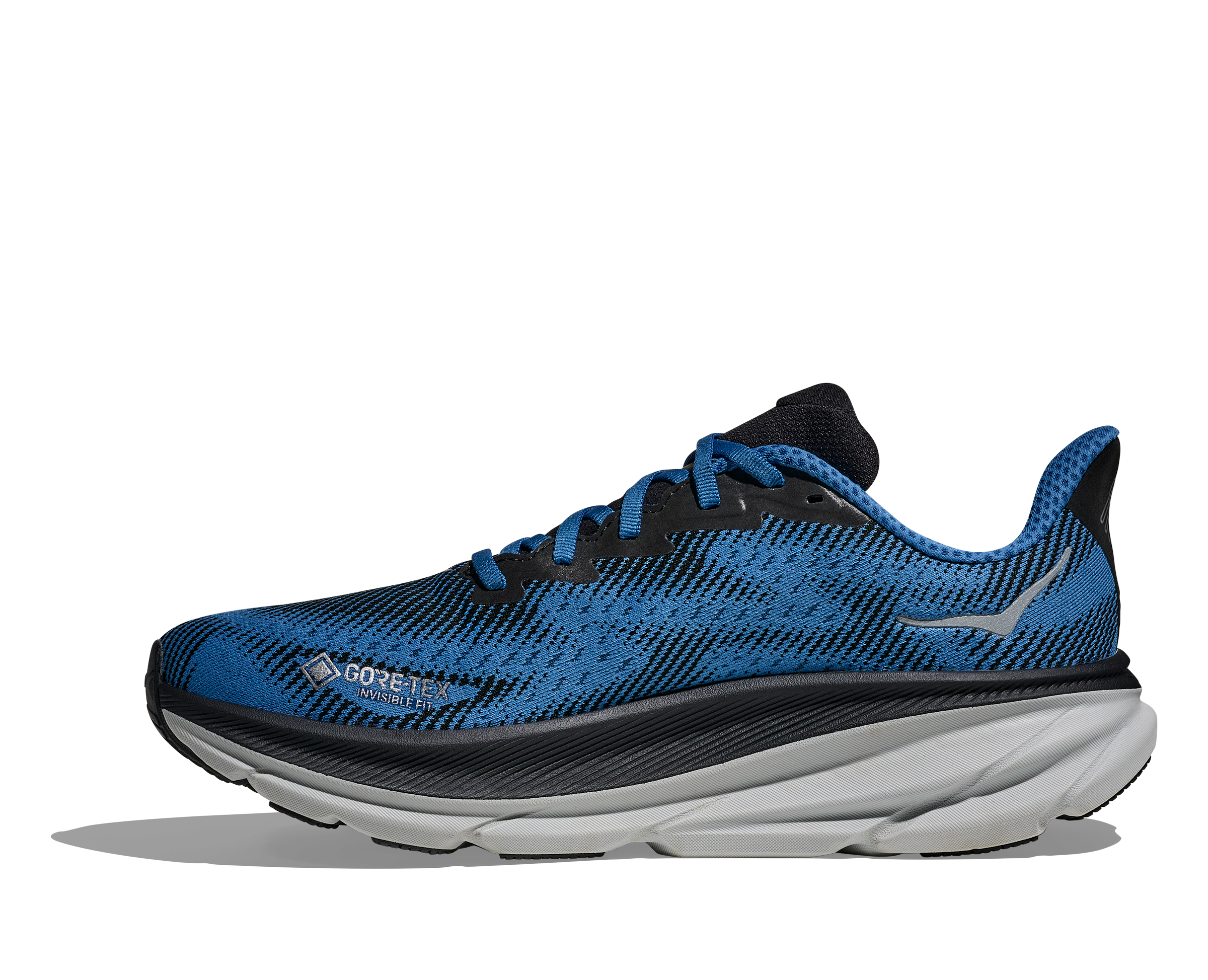 Clifton 9 GTX Men's Waterproof Running Shoes - Black/Foggy Night
