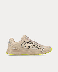B30 Mesh & Technical Fabric Beige Low Top Sneakers