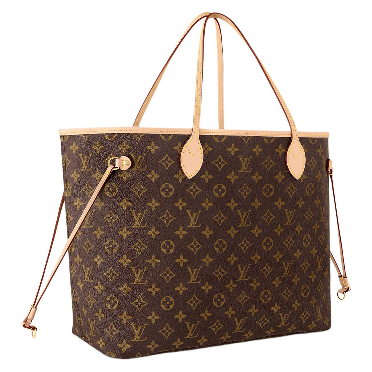 (WMNS) Neverfull GM Monogram Canvas Handbag 'Brown' M46978