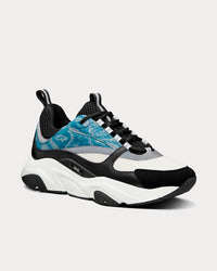 B22 Blue Reflective Low Top Sneakers