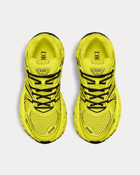 B35 NXXT Yellow Technical Fabric and Yellow Technical Mesh Low Top Sneakers