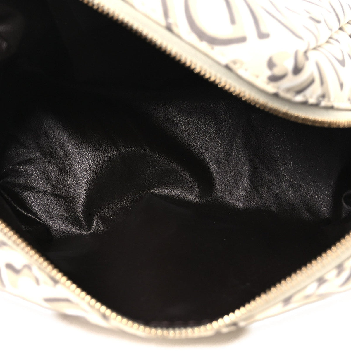 X SKIMS Nylon Small Trapezoid Beauty Pouch Kims Avorio