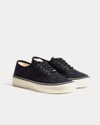 Saltwind Black Low Top Sneakers