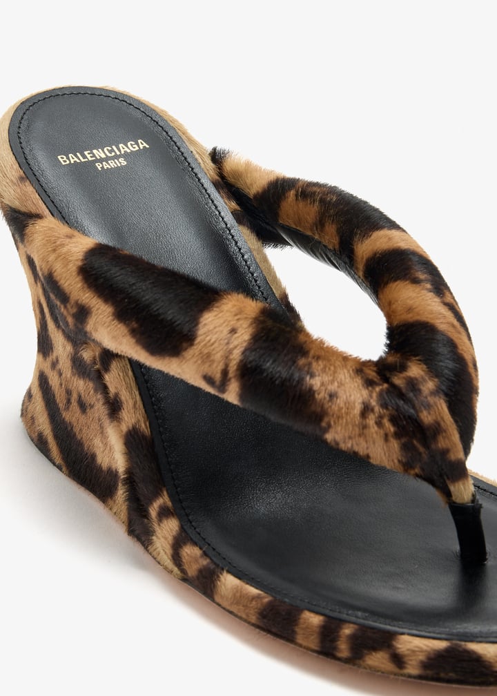 Gaeta Wedge Thong Sandals
