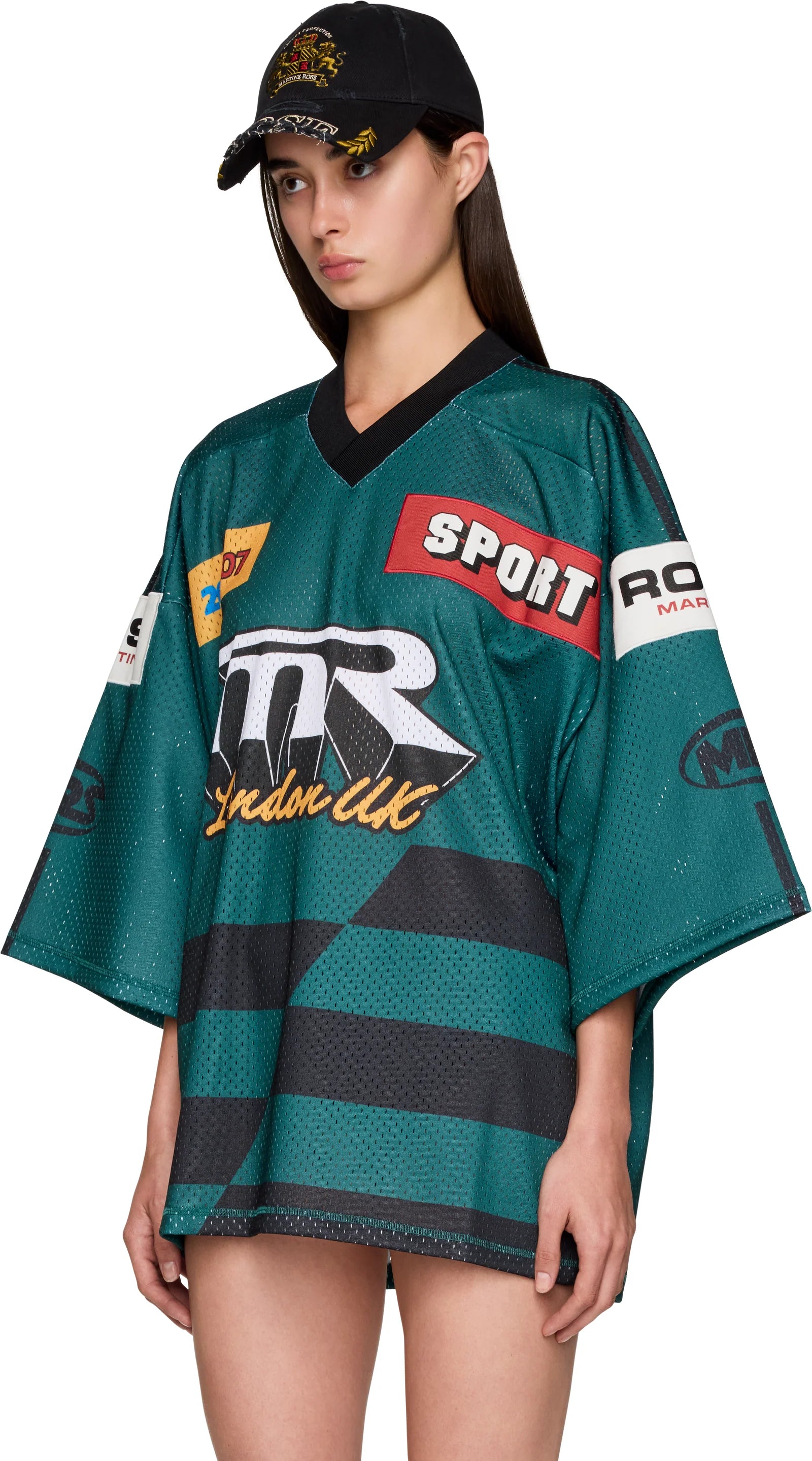 Martine Rose Oversized Hockey T-Shirt