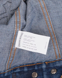 Chrome Hearts Levi's Cross Patch Type-3 Denim Trucker Jacket View 4