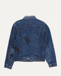 Chrome Hearts Levi's Cross Patch Type-3 Denim Trucker Jacket View 2