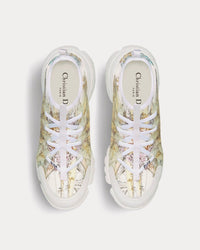 D-Connect Multicolor Technical Fabric with Rêve d'Infini Print Low Top Sneakers View 2