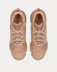 D-Connect Nude Mesh Low Top Sneakers View 4