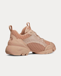D-Connect Nude Mesh Low Top Sneakers View 3
