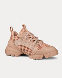 D-Connect Nude Mesh Low Top Sneakers View 2