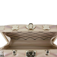 LOUIS VUITTON GO-14 Malletage Minaudiere Quilted Lambskin Leather Crossbody Bag Gold