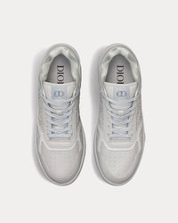 B27 Grained Calfskin & Dior Gravity Leather Grey Low Top Sneakers
