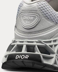 B35 NXXT Technical Fabric & Mesh Grey Low Top Sneakers