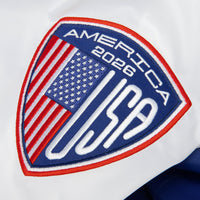 USA V.A.A. Anthem Jacket - White/Deep Royal Blue