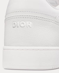 B27 Grained Calfskin & Dior Gravity Leather White Low Top Sneakers
