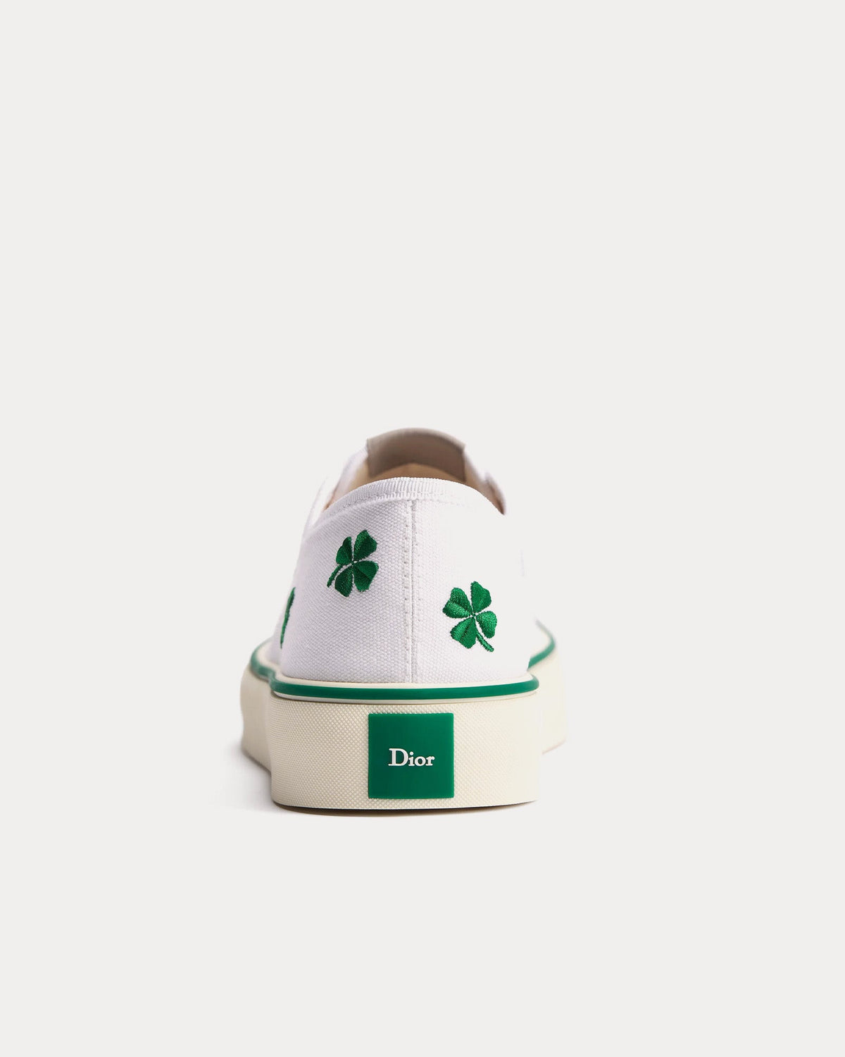 Saltwind White / Green Low Top Sneakers