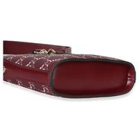 Red Multicolor Monogram Grained Calfskin Mini Shadow Bucket Bag