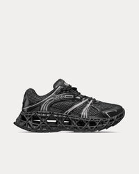 B35 NXXT Black Technical Fabric and Black Technical Mesh Low Top Sneakers