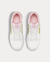 B57 Smooth Calfskin & Suede White / Pink Low Top Sneakers