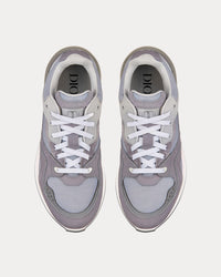 B29 Gray Technical Mesh, Suede and Smooth Calfskin Low Top Sneakers