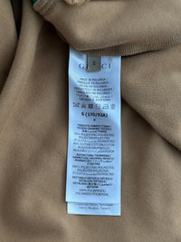 Tan Monogram Striped Track Jacket