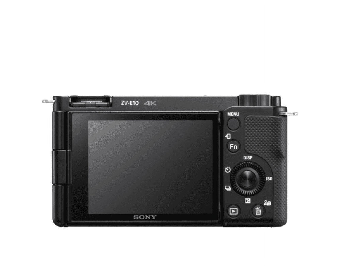 Sony ZV-E10 Mirrorless Vlogging Camera with 16-50mm Lens & 64GB Memory | New & Black | Imported Model | Sold without Manufacturer Warranty