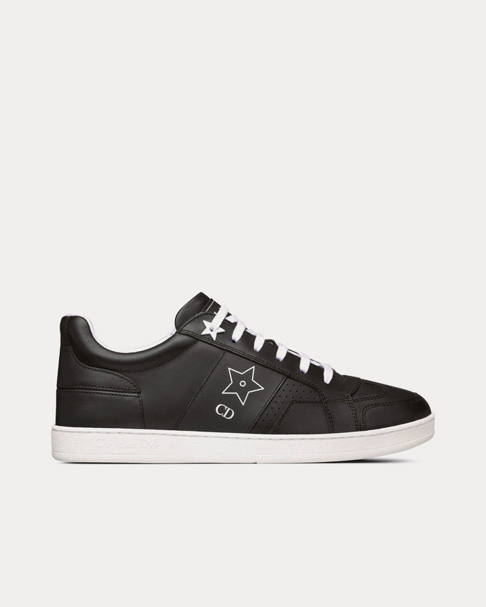 Dior Star Black Calfskin Low Top Sneakers - Crown & Consign
