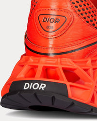 Dior x Kaws B35 NXXT Vermilion Red Technical Fabric and Vermilion Red Technical Mesh Low Top Sneakers View 3