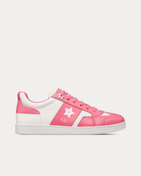 Dioriviera Dior Star Calfskin White / Candy Pink Low Top Sneakers View 1