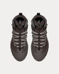 Diorizon Hiking Ankle Boot Black Technical Mesh and Rubber High Top Sneakers View 2