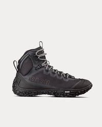 Diorizon Hiking Ankle Boot Black Technical Mesh and Rubber High Top Sneakers View 1