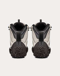 Diorizon Hiking Ankle Boot Gray Technical Mesh and Black Rubber High Top Sneakers View 4