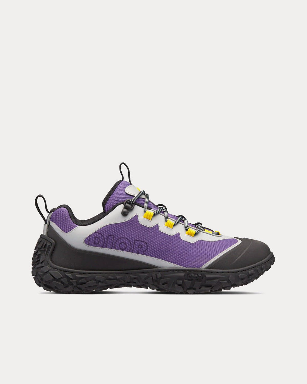 Diorizon Hiking Purple Technical Mesh with Black Rubber Low Top Sneakers