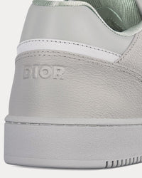 B27 Grained Calfskin & Dior Gravity Leather Grey Low Top Sneakers