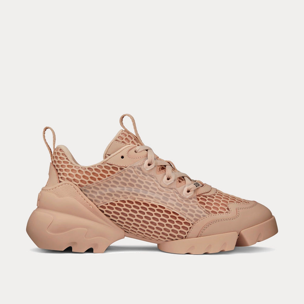 D-Connect Nude Mesh Low Top Sneakers