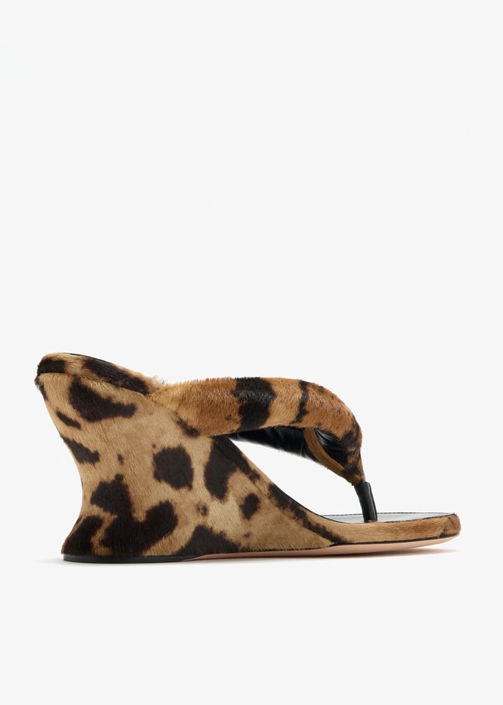 Gaeta Wedge Thong Sandals