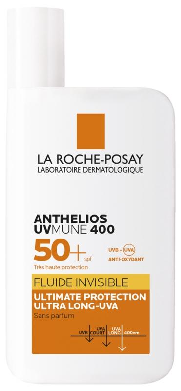 La Roche-Posay Anthelios UVmune 400 Invisible Fluid SPF50+ Fragrance Free 50ml
