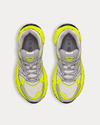 B35 NXXT Mesh Neon Yellow / Light Grey Low Top Sneakers