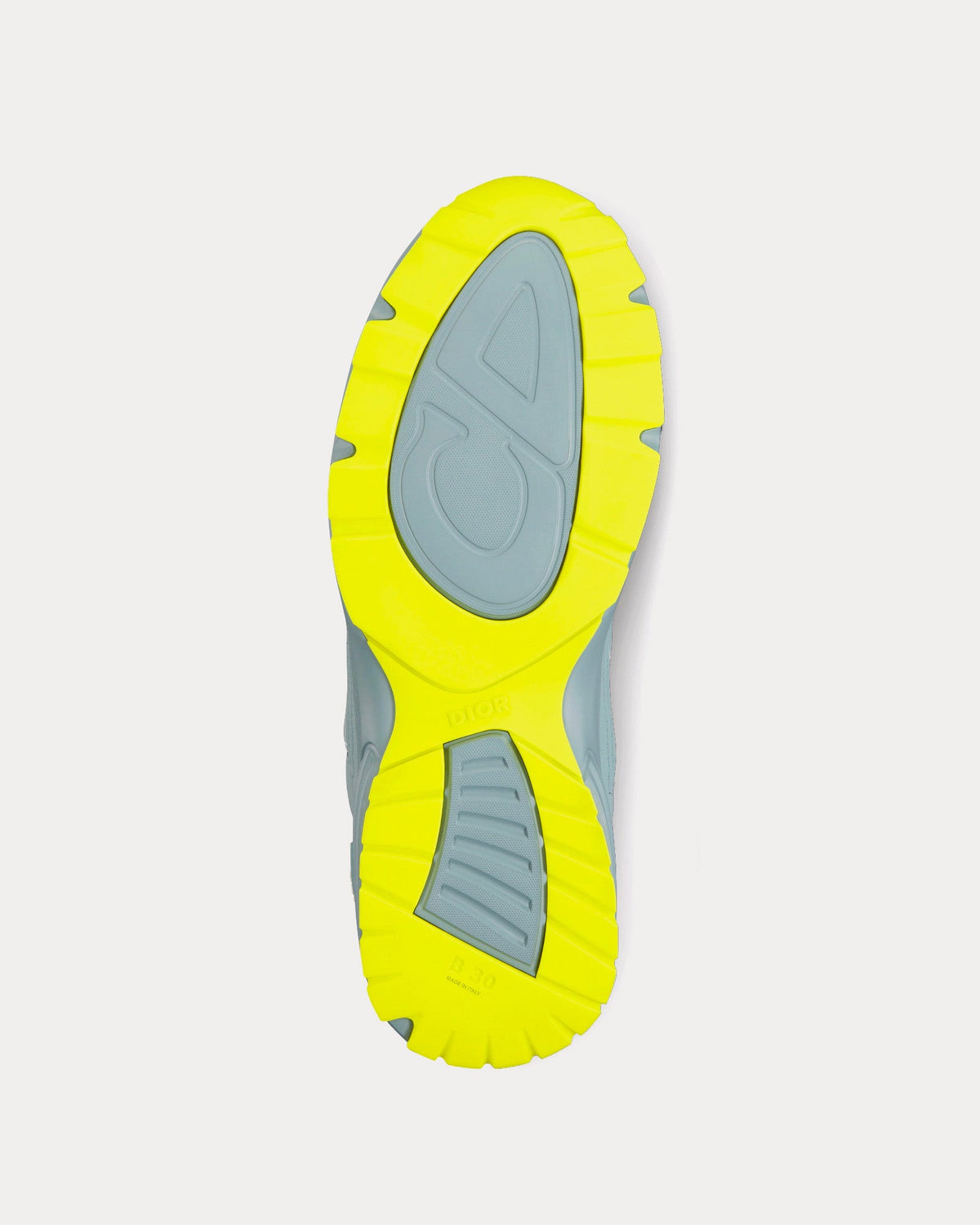 B30 Mesh & Technical Fabric Blue Low Top Sneakers