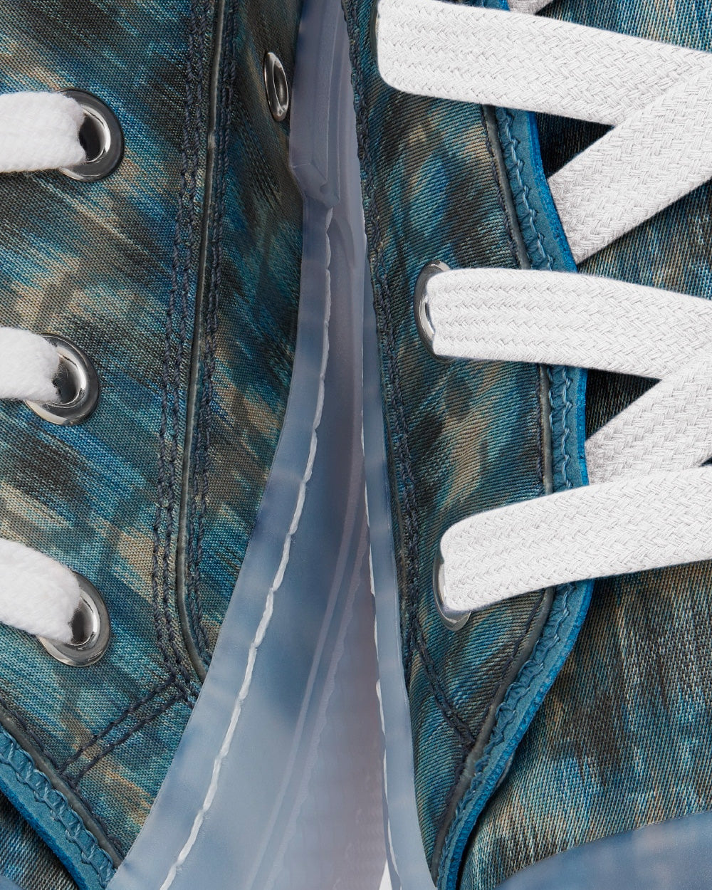 B23 Blue Dior Oblique Parley Ocean Plastic® High Top Sneakers