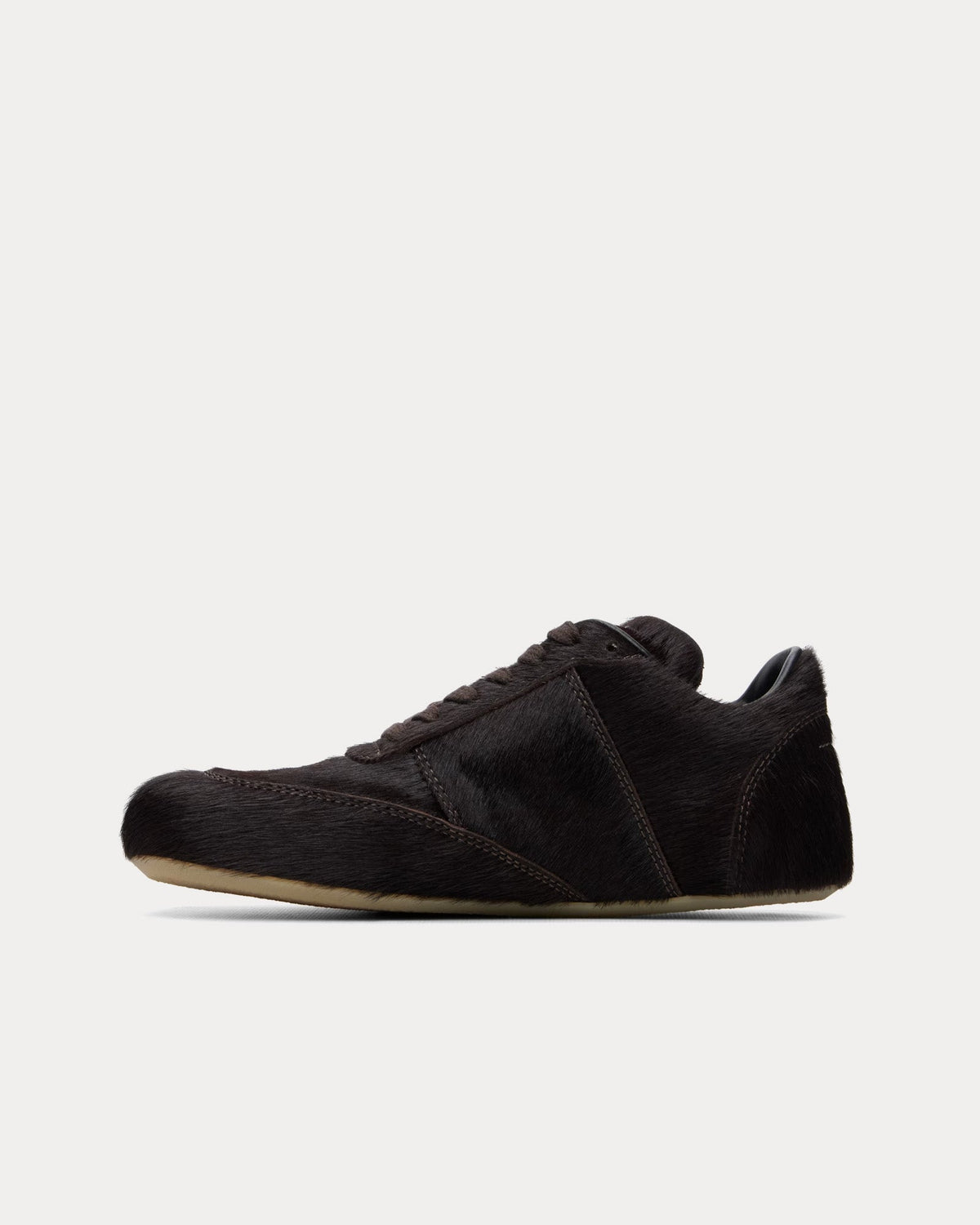 Anatomic Calf-Hair Dark Brown Low Top Sneakers