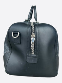 Black GG Monogram Large Duffel Bag
