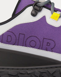 Diorizon Hiking Purple Technical Mesh with Black Rubber Low Top Sneakers
