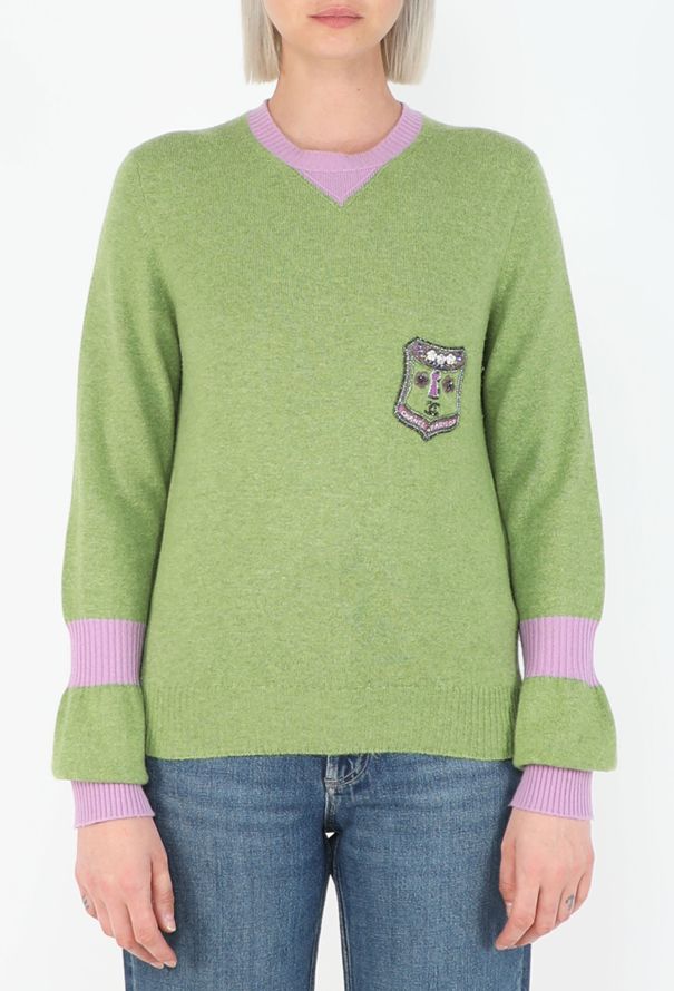 Chanel Cashmere Collegiate Sweater Set, 2007