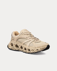B35 NXXT Technical Fabric & Mesh Beige Low Top Sneakers