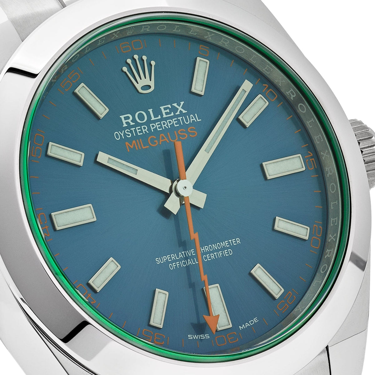 Rolex Milgauss 116400GV Stainless Steel Blue Dial (2021)
