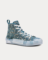 B23 Blue Dior Oblique Parley Ocean Plastic® High Top Sneakers