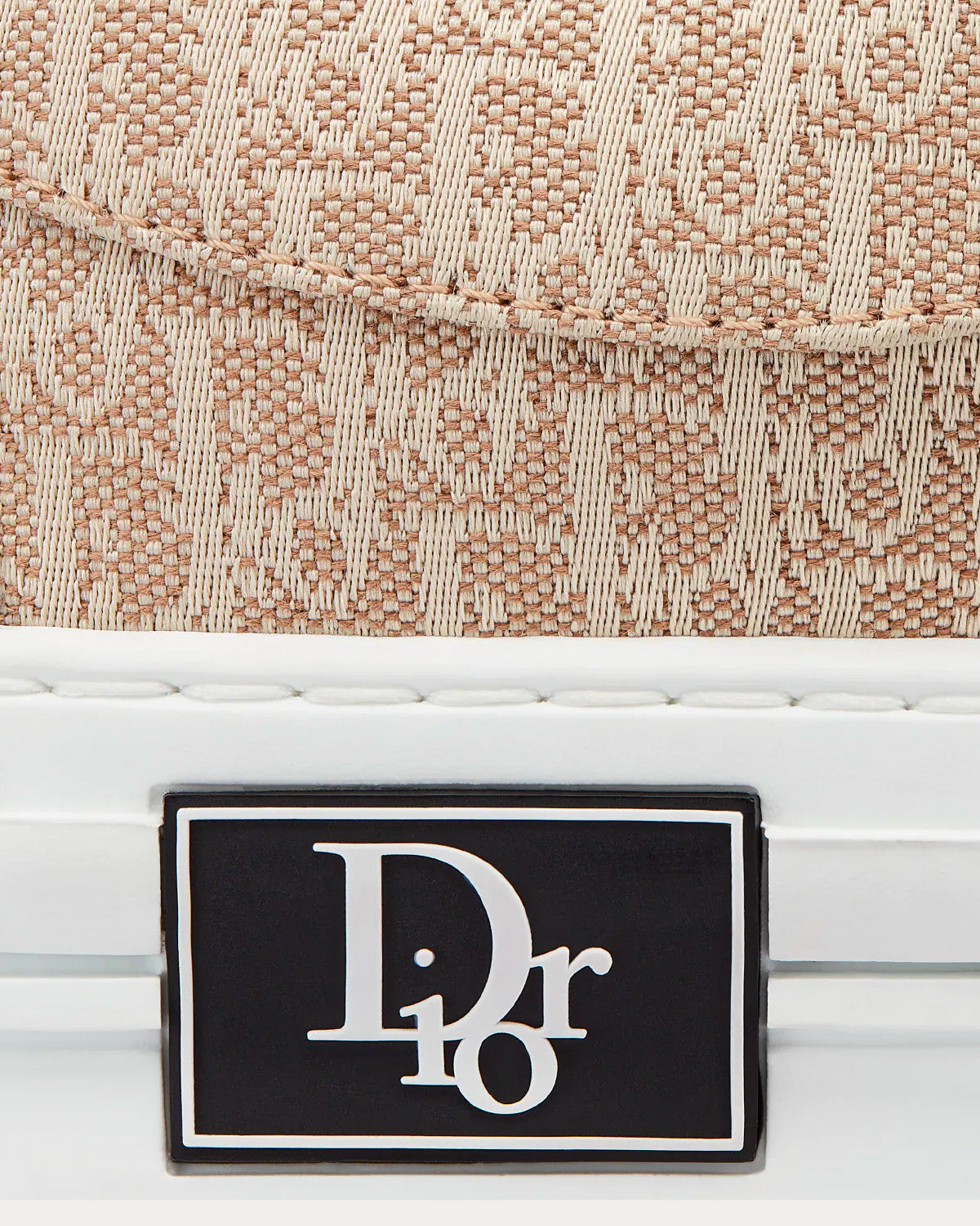 B23 Skater Beige Dior Oblique Jacquard Low Top Sneakers