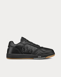 World Tour B27 Black Dior Oblique Galaxy Leather with Smooth Calfskin and Suede Low Top Sneakers
